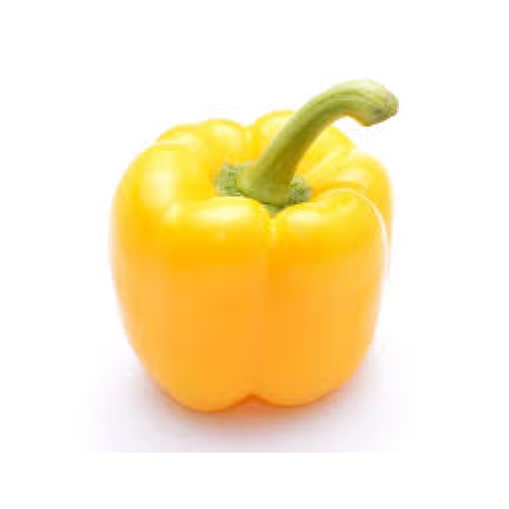 Capsicum Yellow / കാപ്സിക്കം Yellow 150gm - 200gm (Ozone Washed)